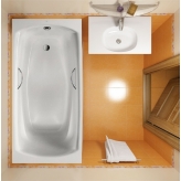 Ванна стальная Roca PRINCESS N 160x75